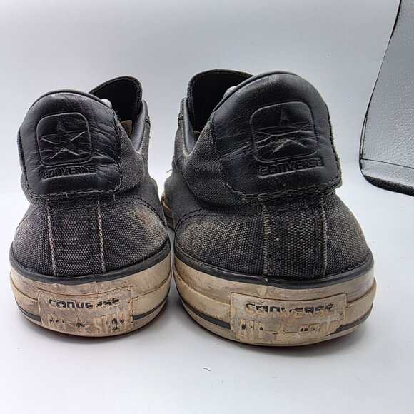 Converse x  John Varvatos Low Mens Size 11 Burnished Black Slip On Shoes 147346C - Picture 5 of 13